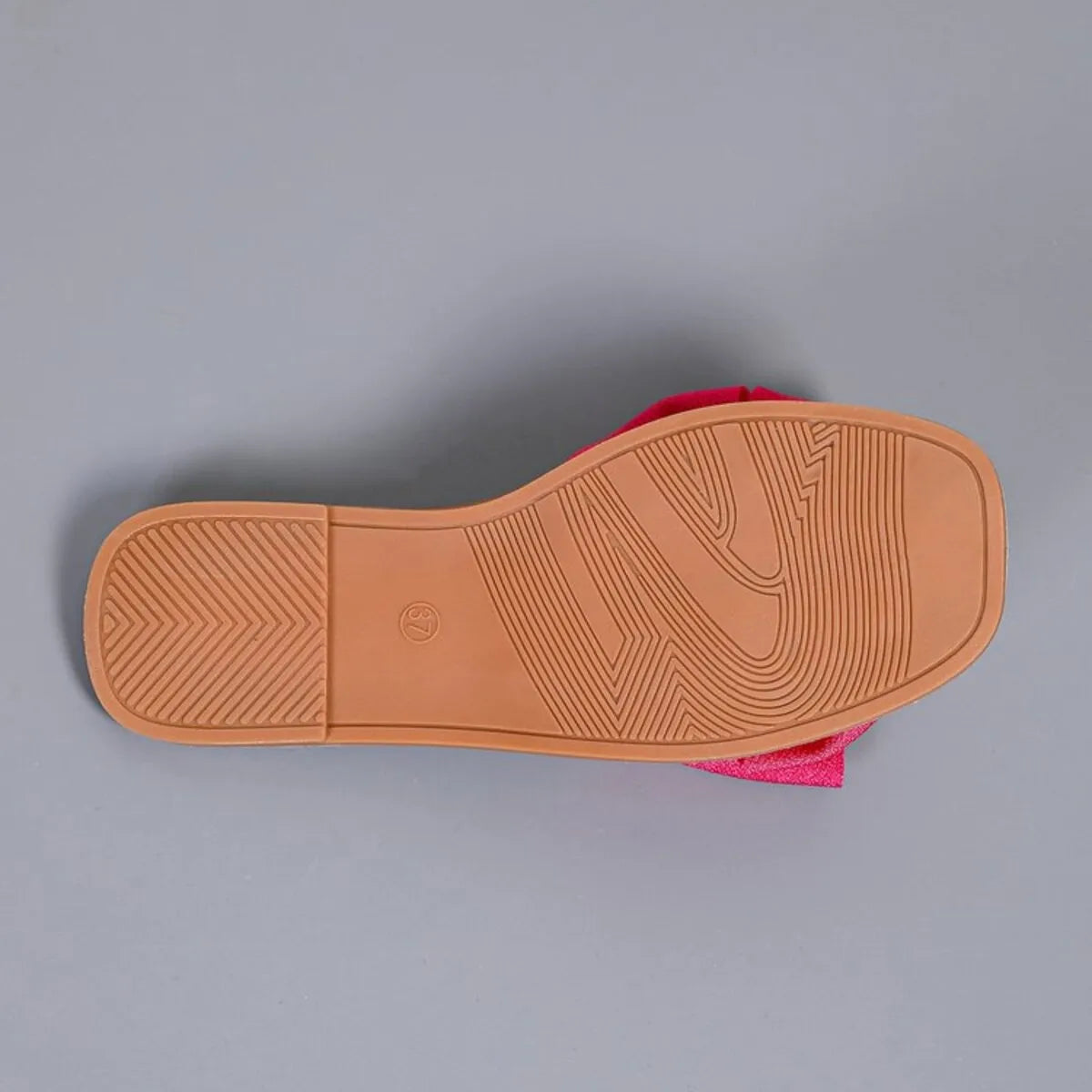 Bow Open Toe Flats Sandals