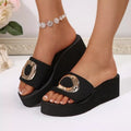 Open Toe Platform Sandals