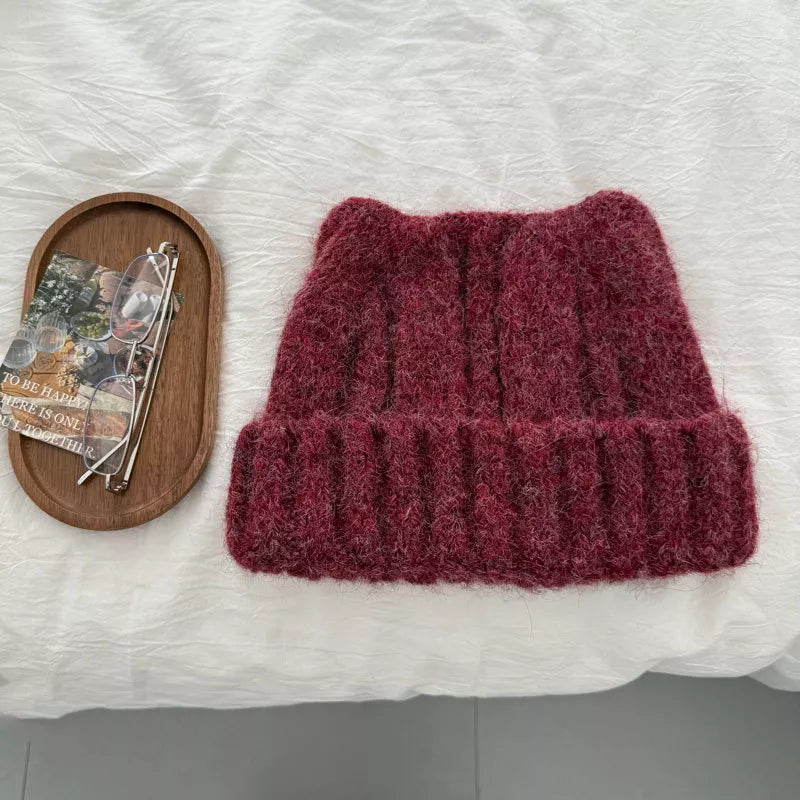 Cute Cat Ear Knitted Beanie Hat