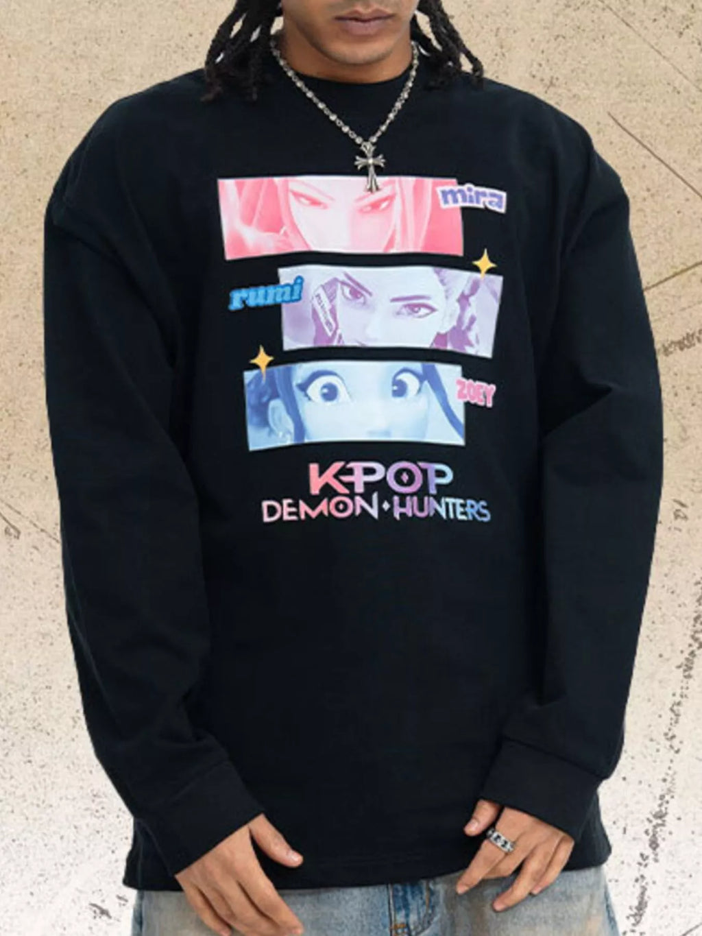 Men's Graphic Long Sleeve T-Shirt