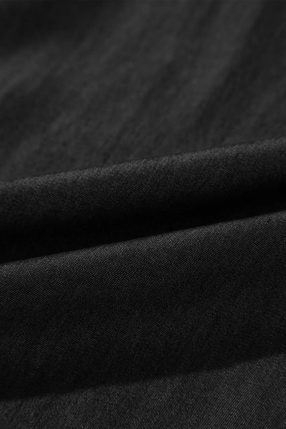 Side Pockets Frilled Smocked High Waist Wide Leg Pants