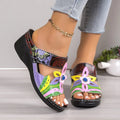 Open Toe Wedge Sandals