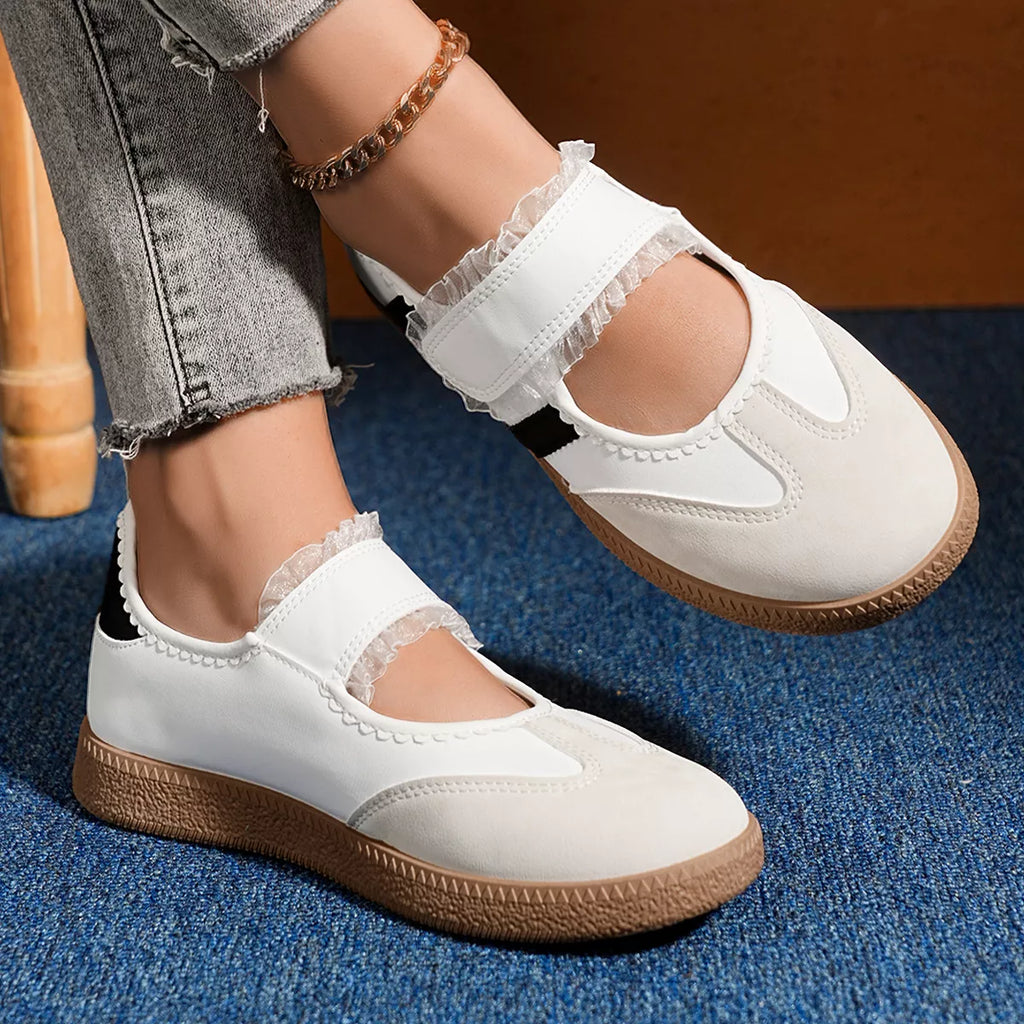 Round Toe Slip-Ons