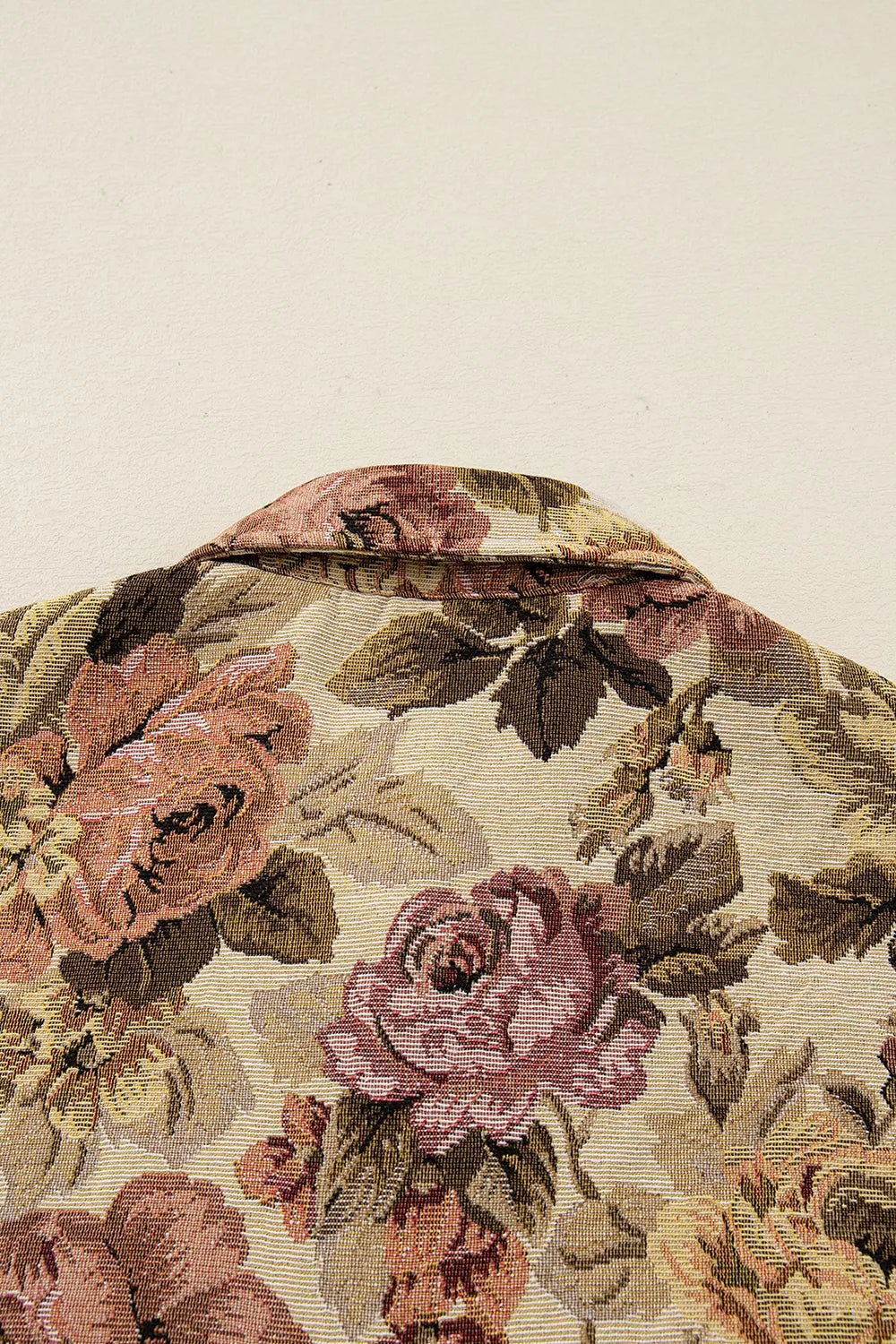 Floral Button Up Long Sleeve Shacket