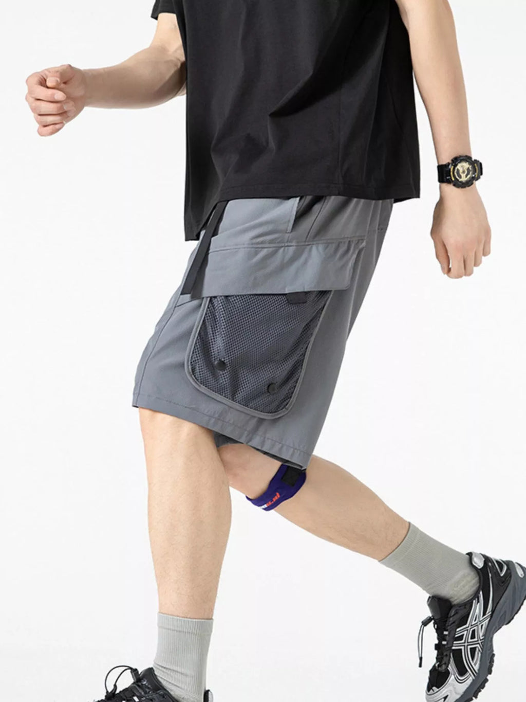 Men's Multi-Pocket Quick-Dry Cargo Shorts