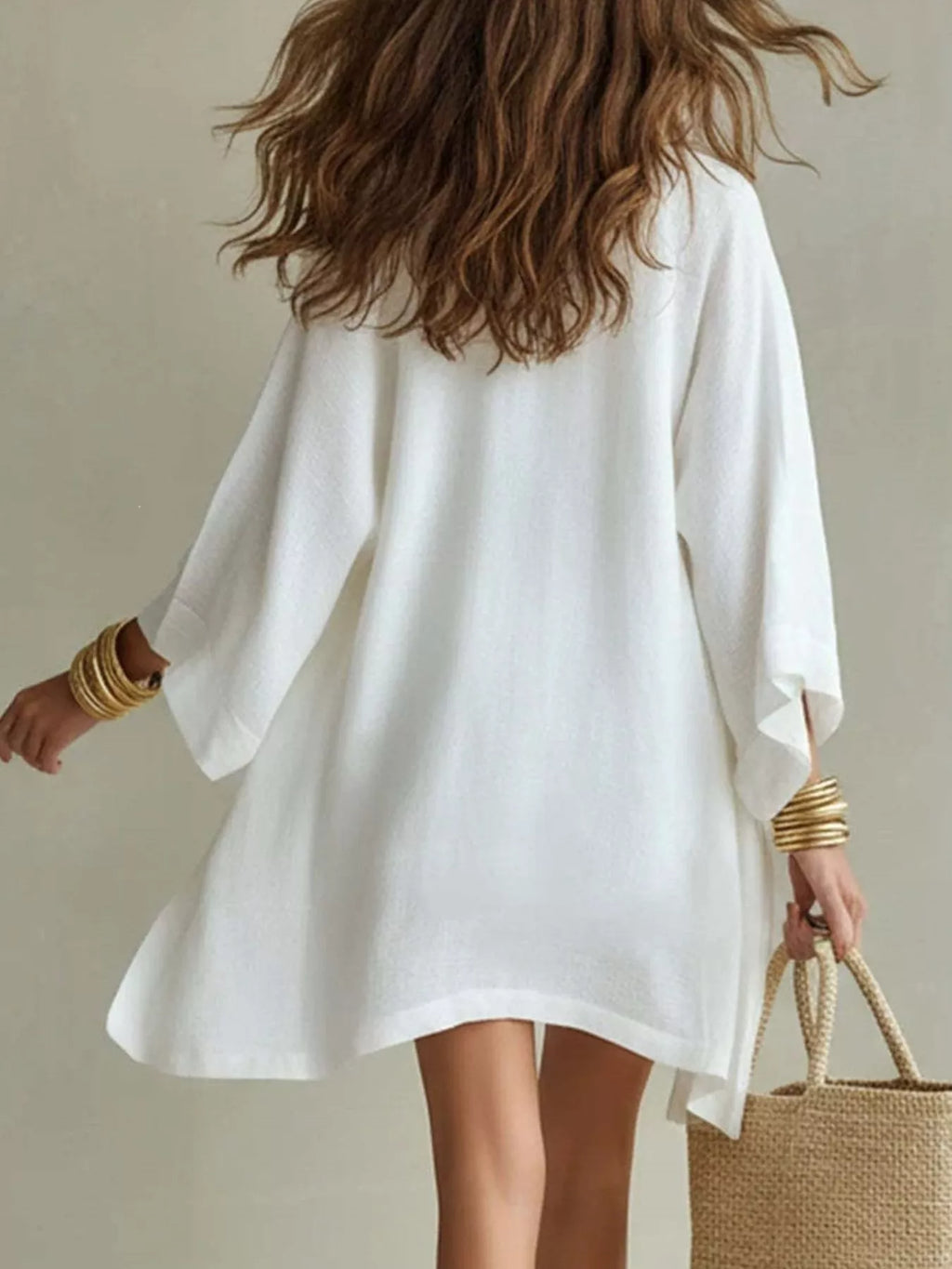 Full Size Elegant Tank and Drawstring Shorts with Cardigan 3-Piece Set Plus Size