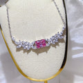 2 Carat 925 Sterling Silver Moissanite Necklace