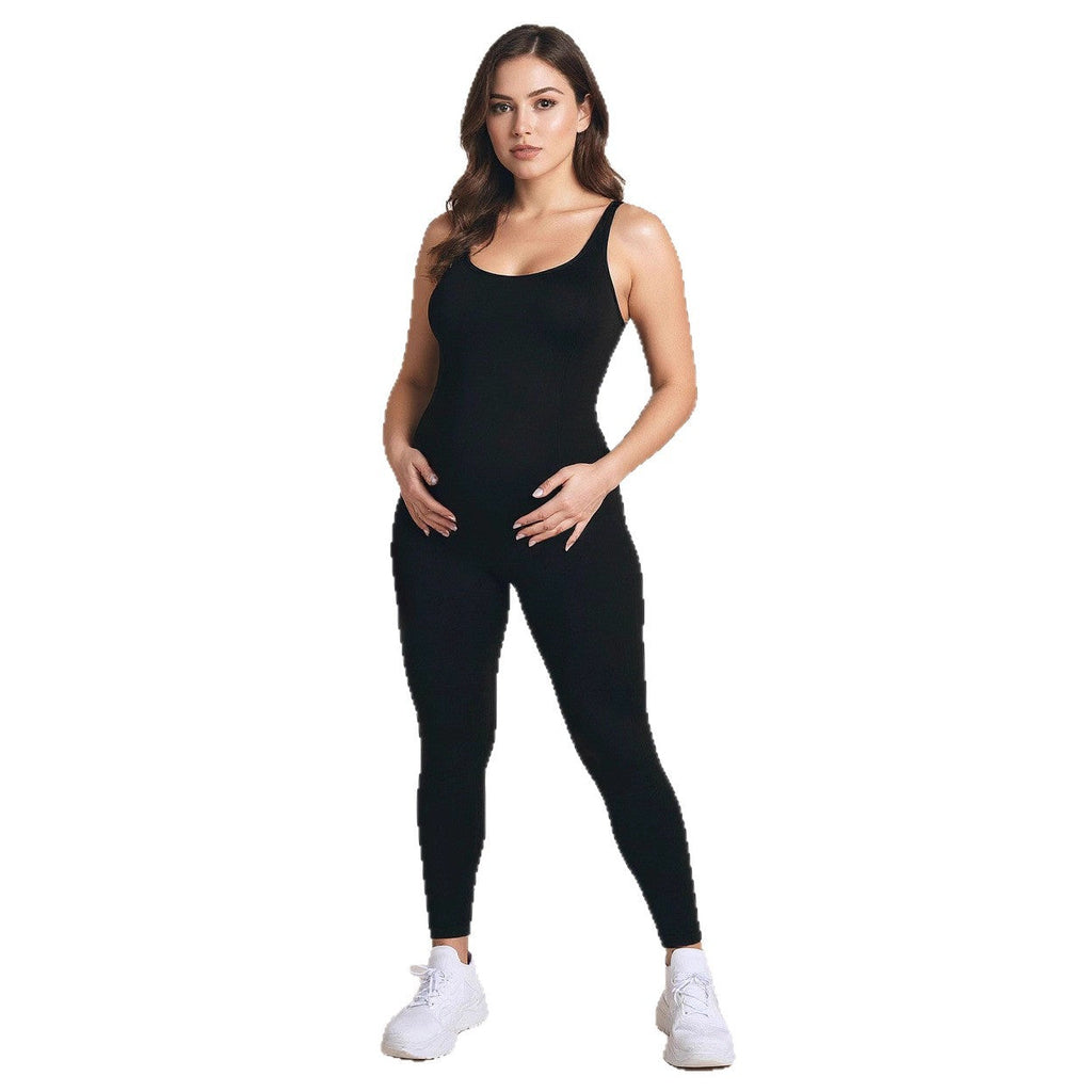 Seamless Knitted Exercise Yoga Clothes Hip Raise Slim Fit Quick-drying Fitness Jumpsuit