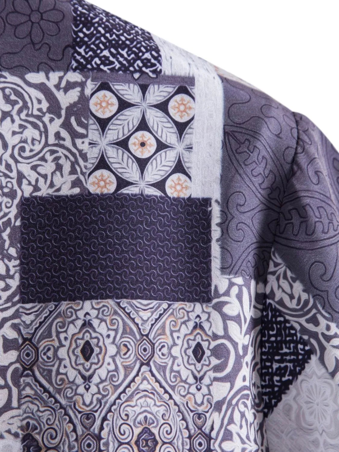Printed Short Sleeve Casual Shirt