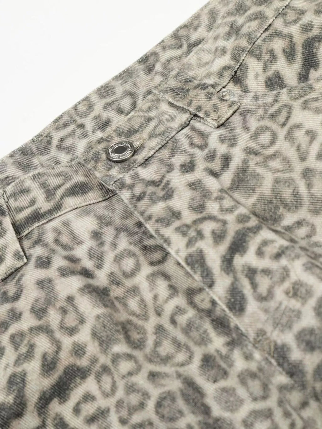 Men's Leopard Print Cargo Pants