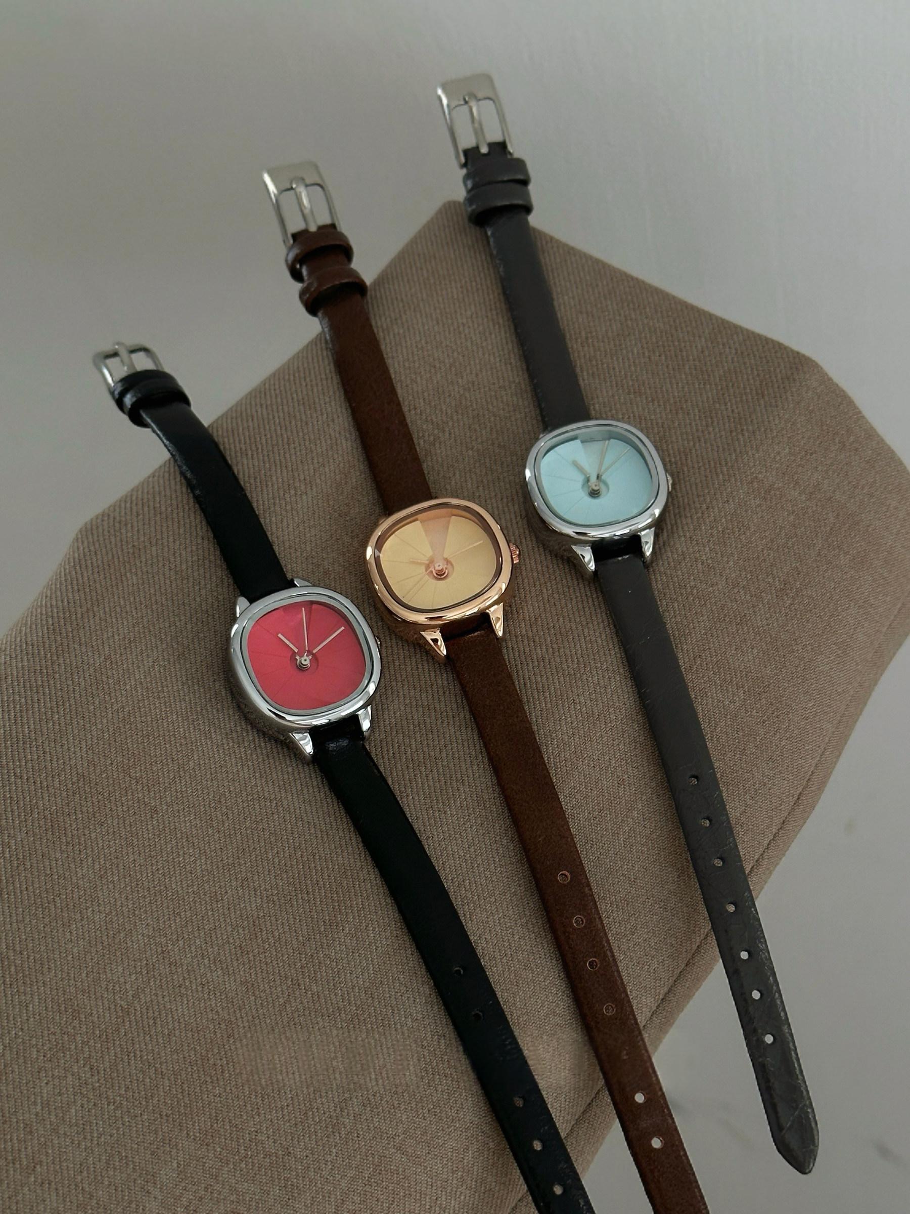 Retro Student Watch With A Spiral Staircase Design