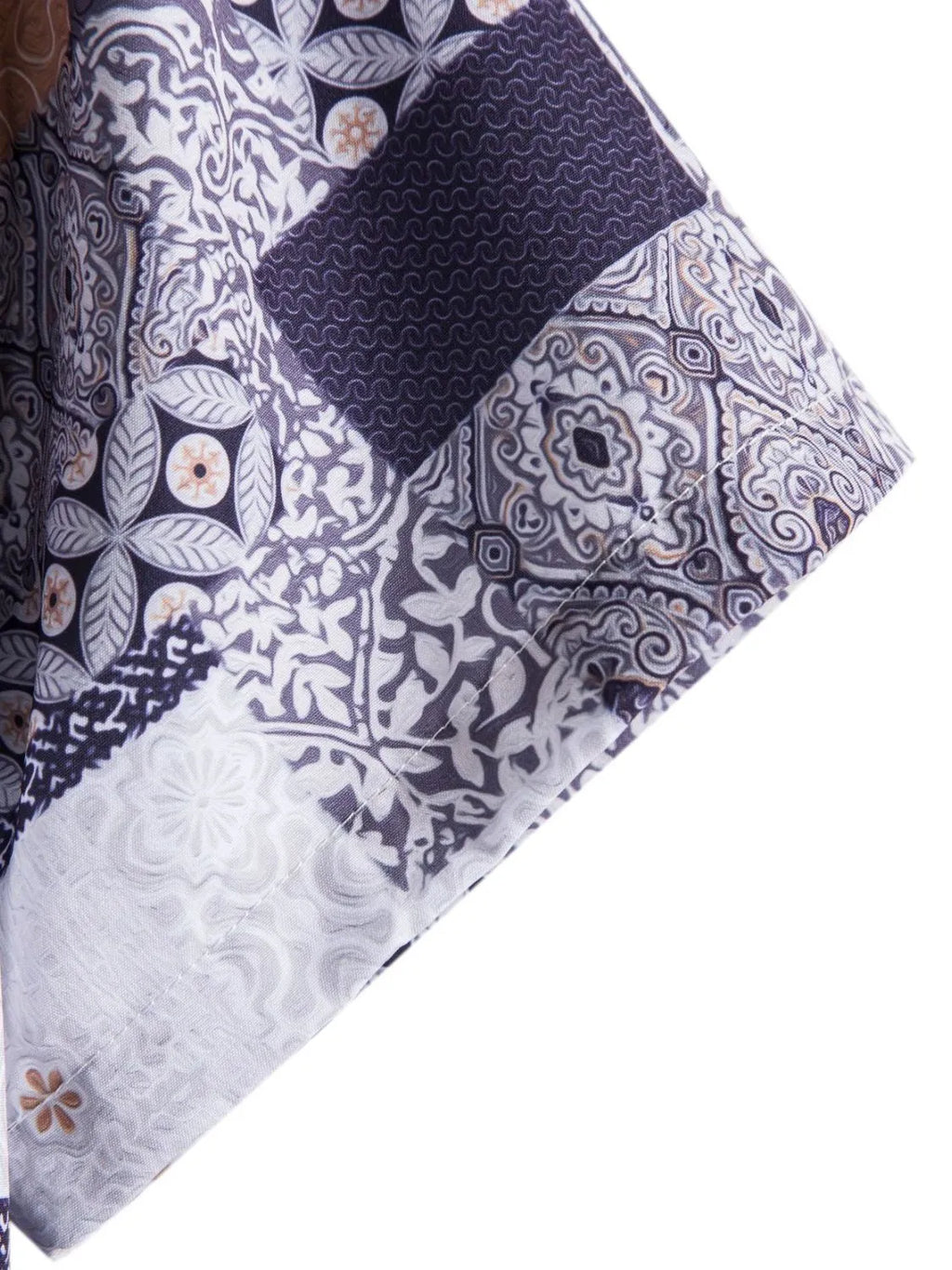 Printed Short Sleeve Casual Shirt