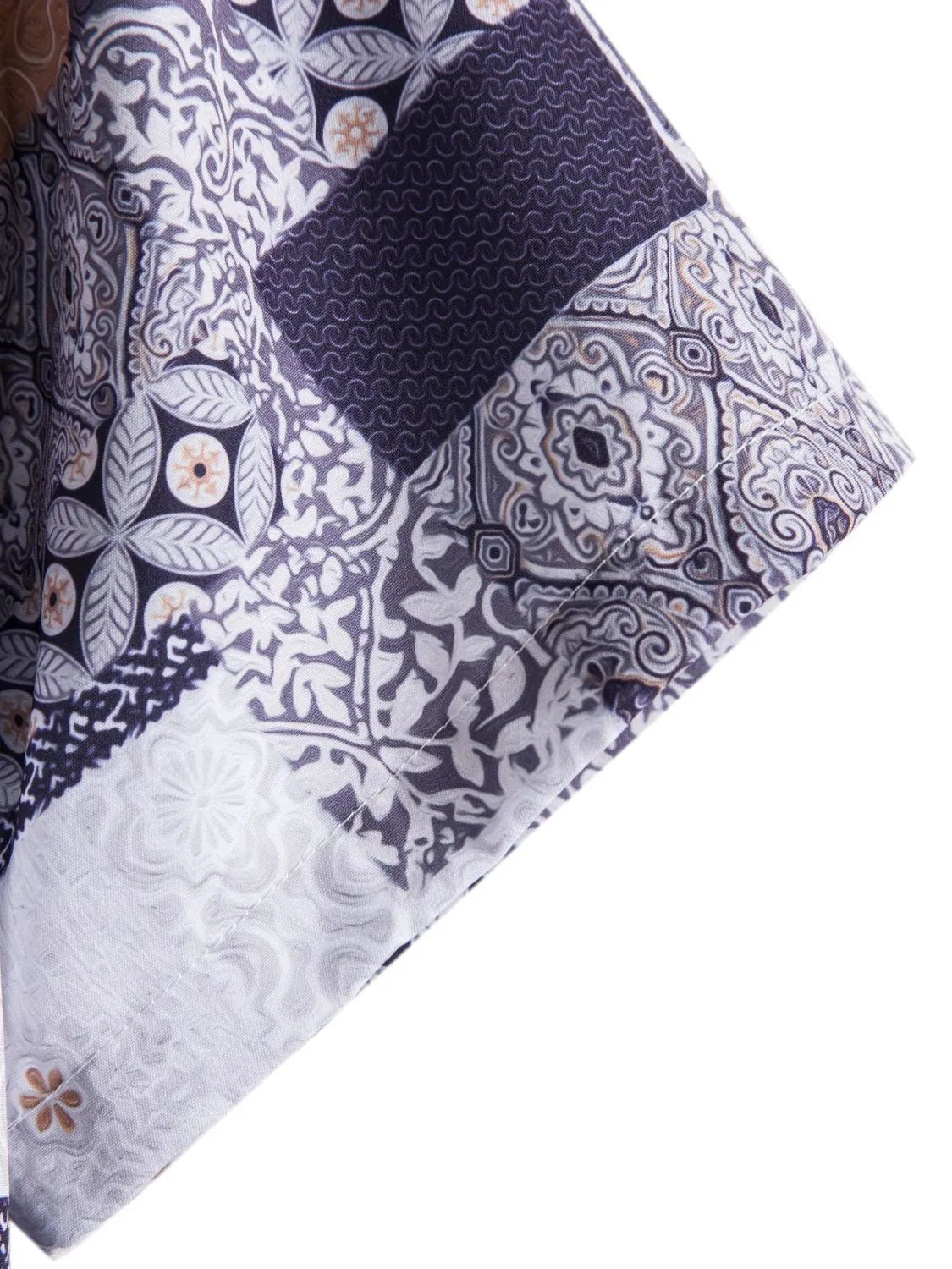 Printed Short Sleeve Casual Shirt