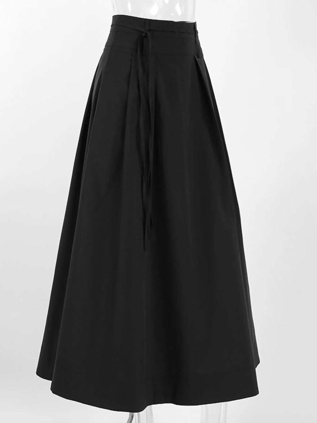 High-Waisted A-Line Skirt