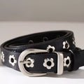 Floral-Embellished Belt