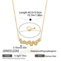 Zircon Bar Necklace