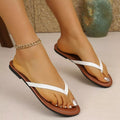 Toe Post Flats Sandals