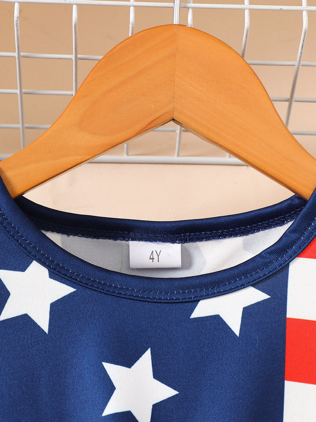 Children's Patriotic Star & Stripe Tulle Dress