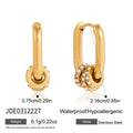 Oval Hoop Earrings Collection