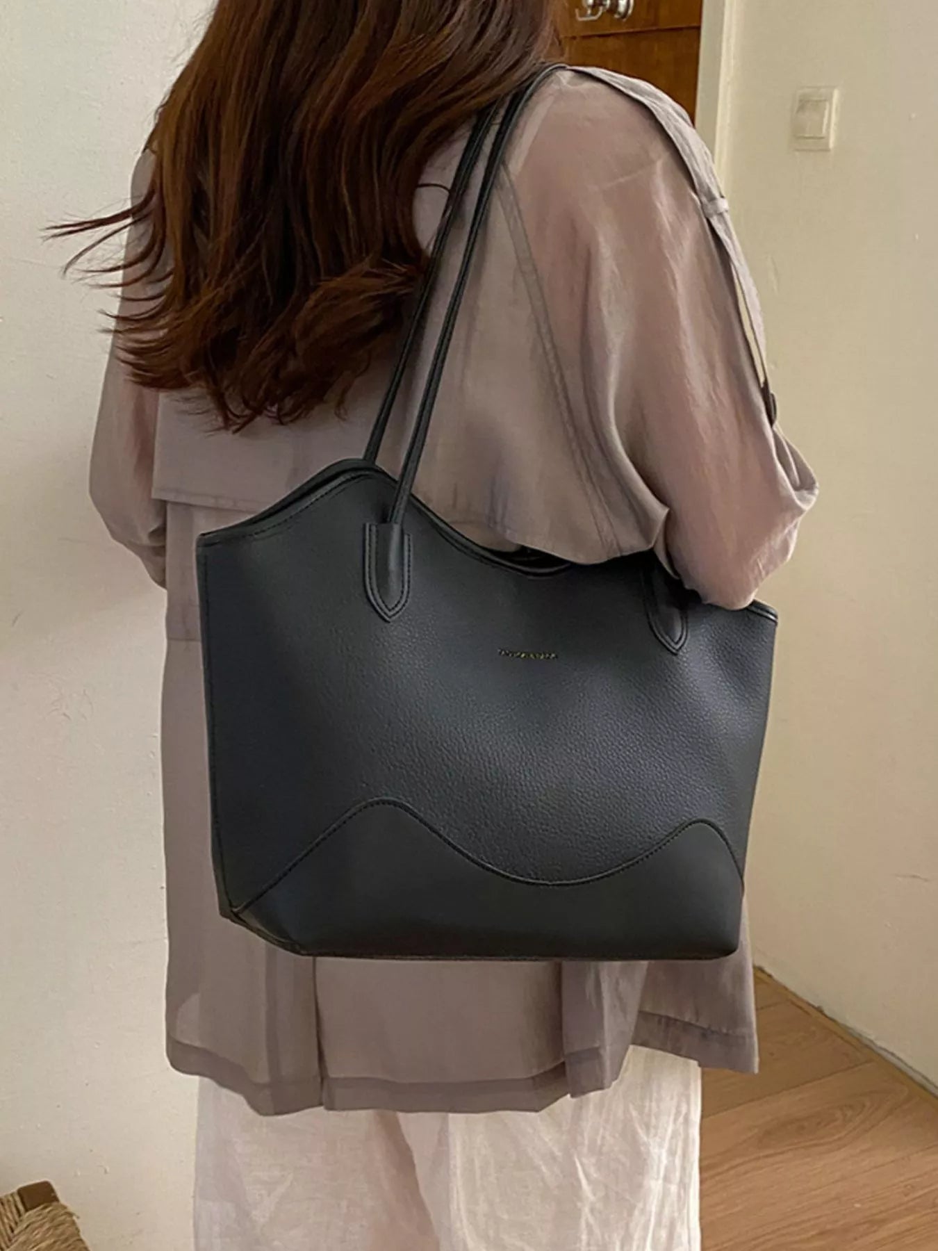 PU Leather Shoulder Bag