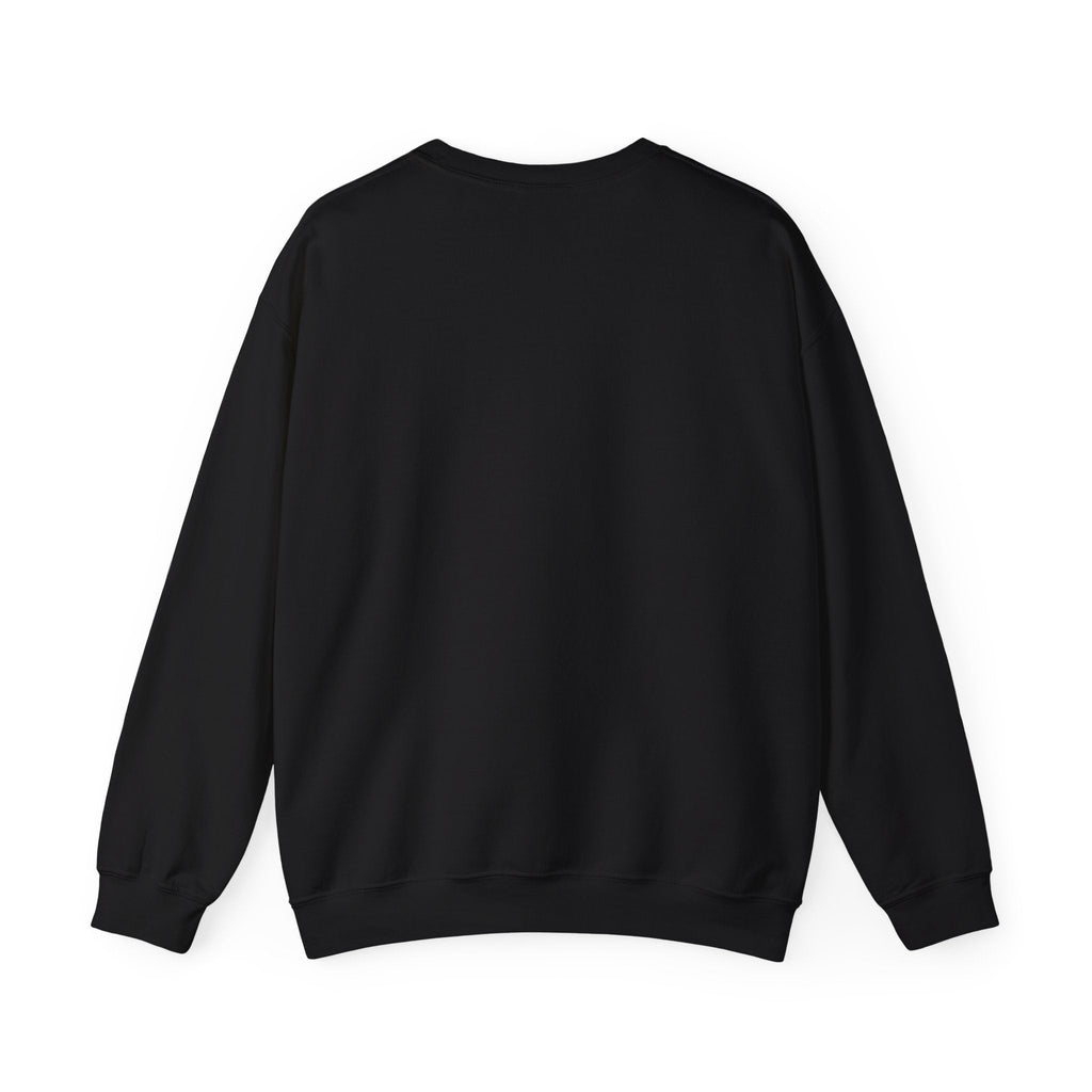 Moon Tribe Crewneck Sweatshirt — Celestial Moon Graphic Pullover - Jewel Tones