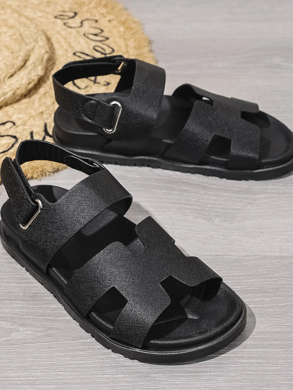 H-Style Gladiator Sandals with Ankle Strap