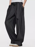 Men's Plus Size Wide-Leg Dress Pants