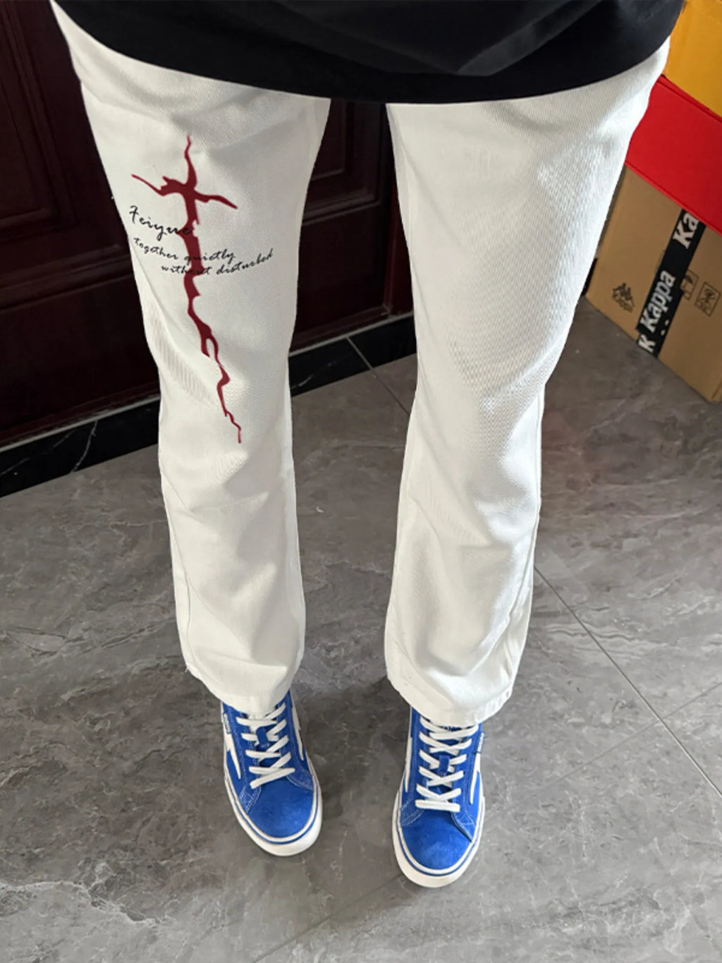 Men's Full Size Casual Bootcut Pants