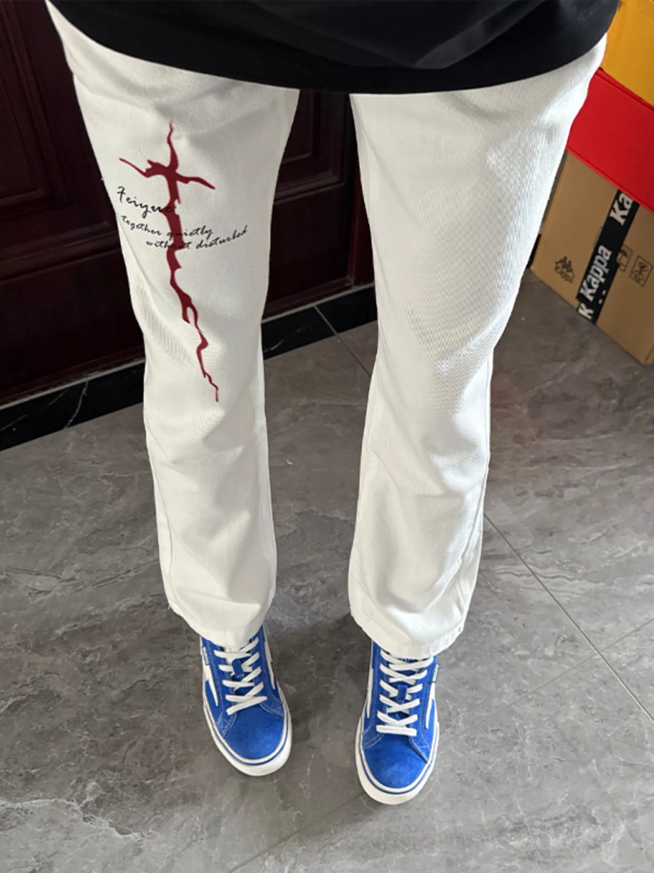 Men's Full Size Casual Bootcut Pants