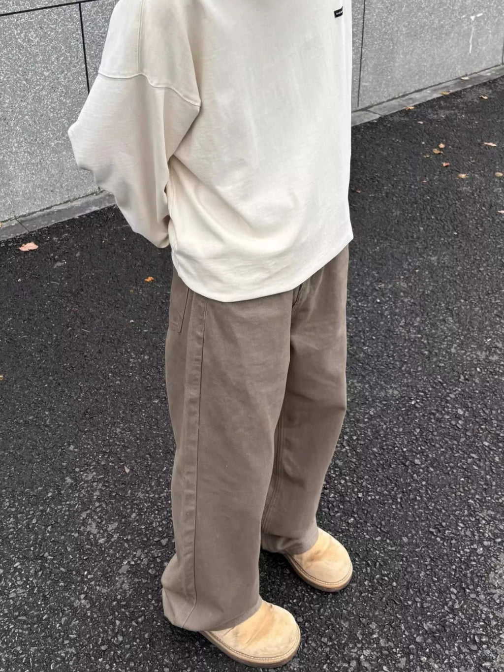 Men's Plus Size Comfortable Wide-Leg Casual Pants