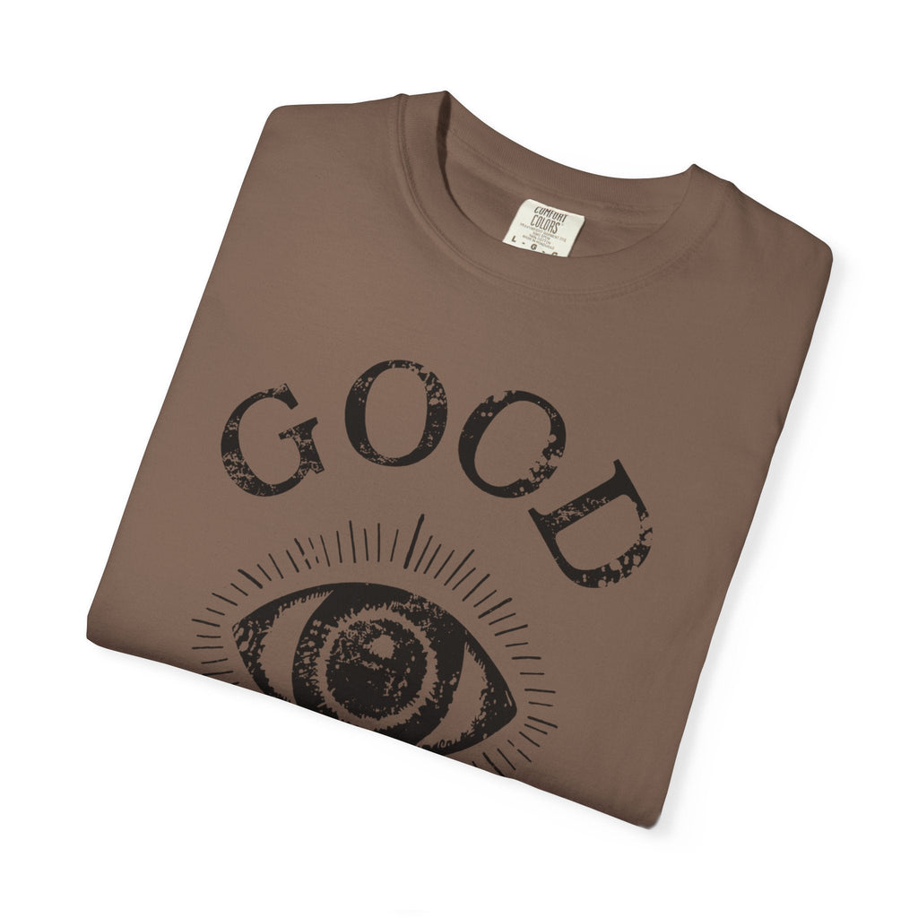 Good Vibes Eye T-Shirt: Vintage Mystic Graphic Tee