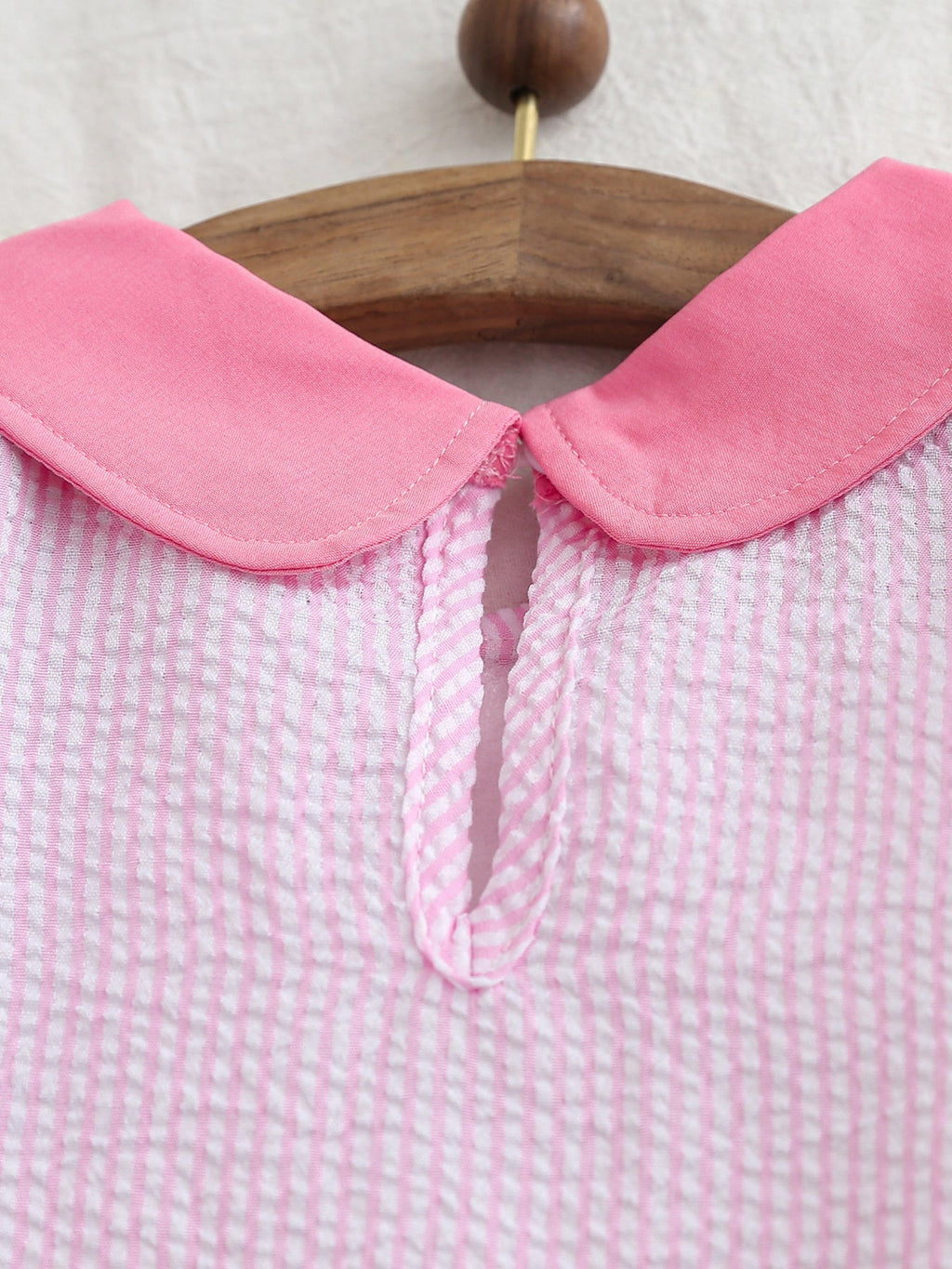 Children's Embroidered Golf Theme Ruffle Hem Dress