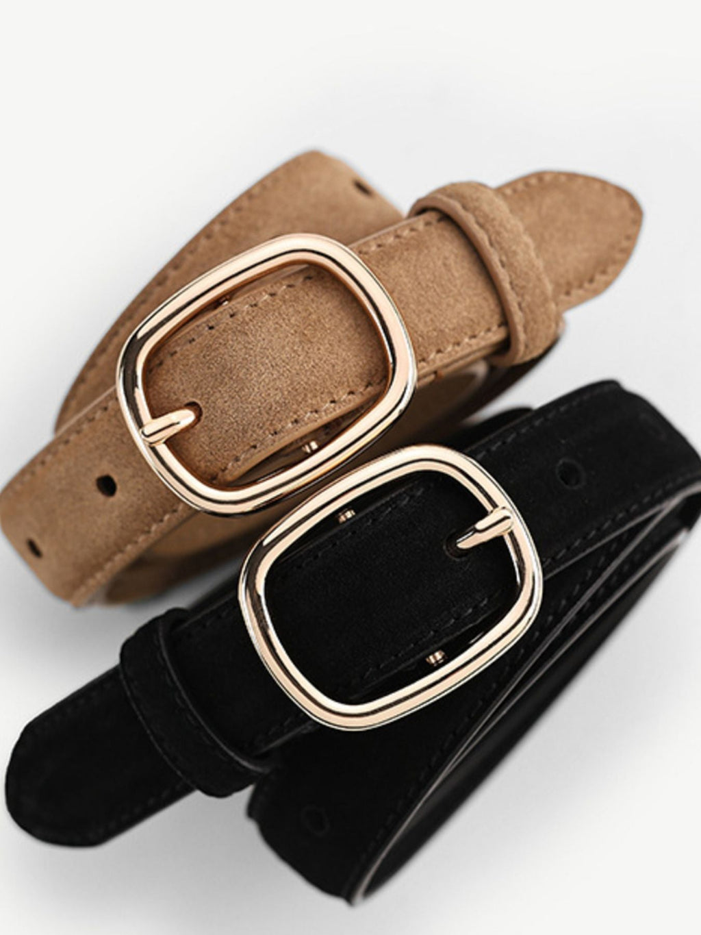 Golden Buckle Adjustable Fit Belt