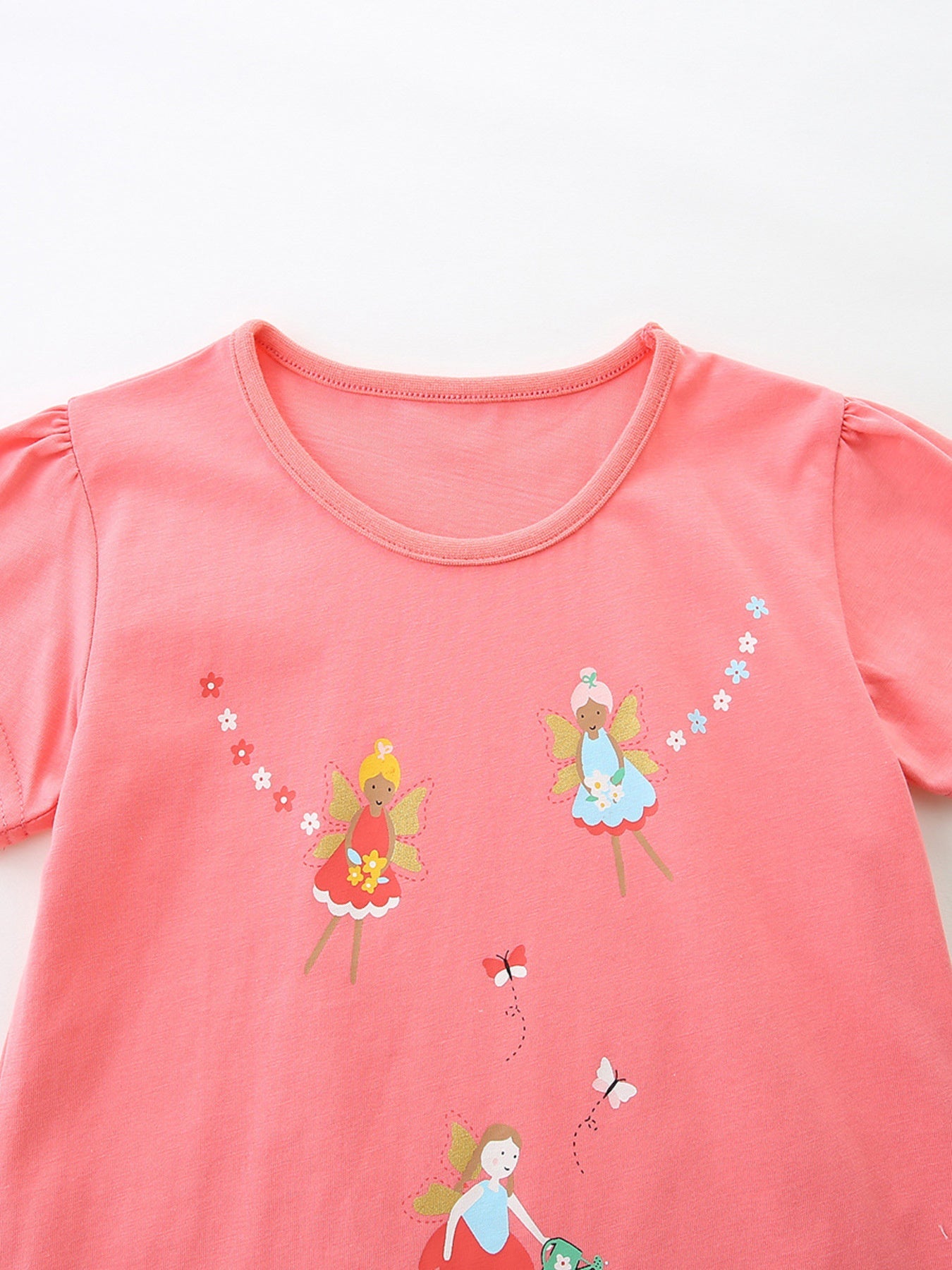 Children's Graphic Short Sleeve T-Shirt 3-Piece Set