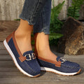 Round Toe Slip-Ons