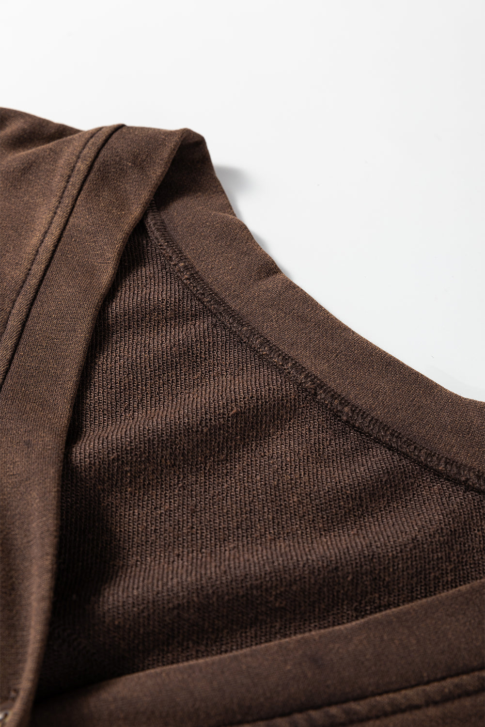 Solid Button Front V-Neck Cardigan