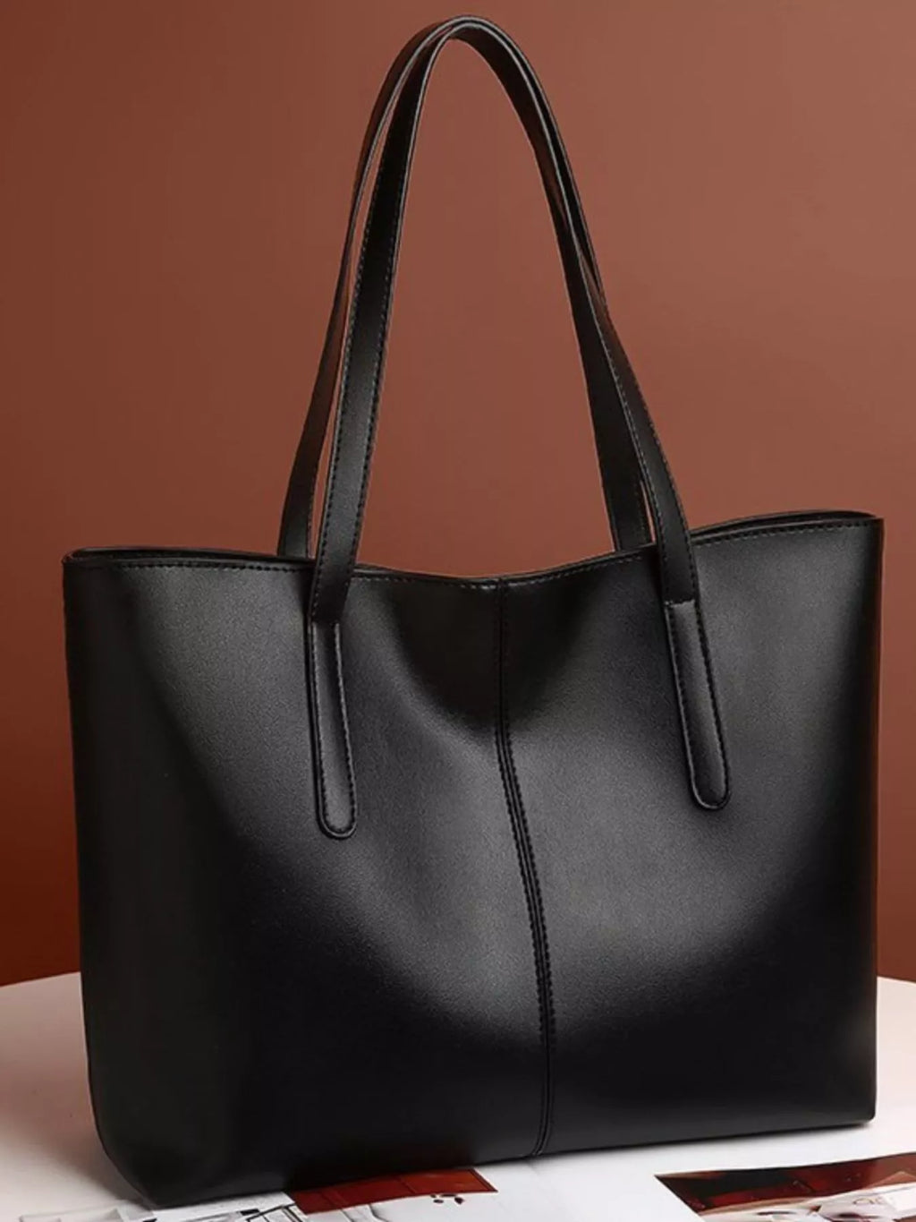 PU Leather Tote Bag