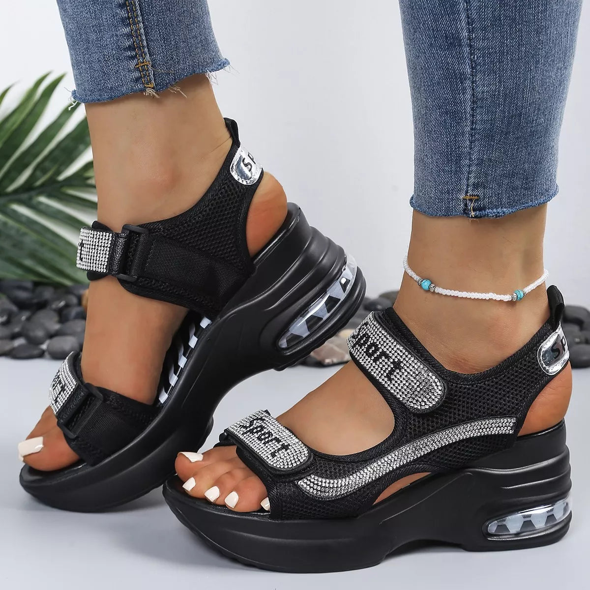 Open Toe Platform Sandals