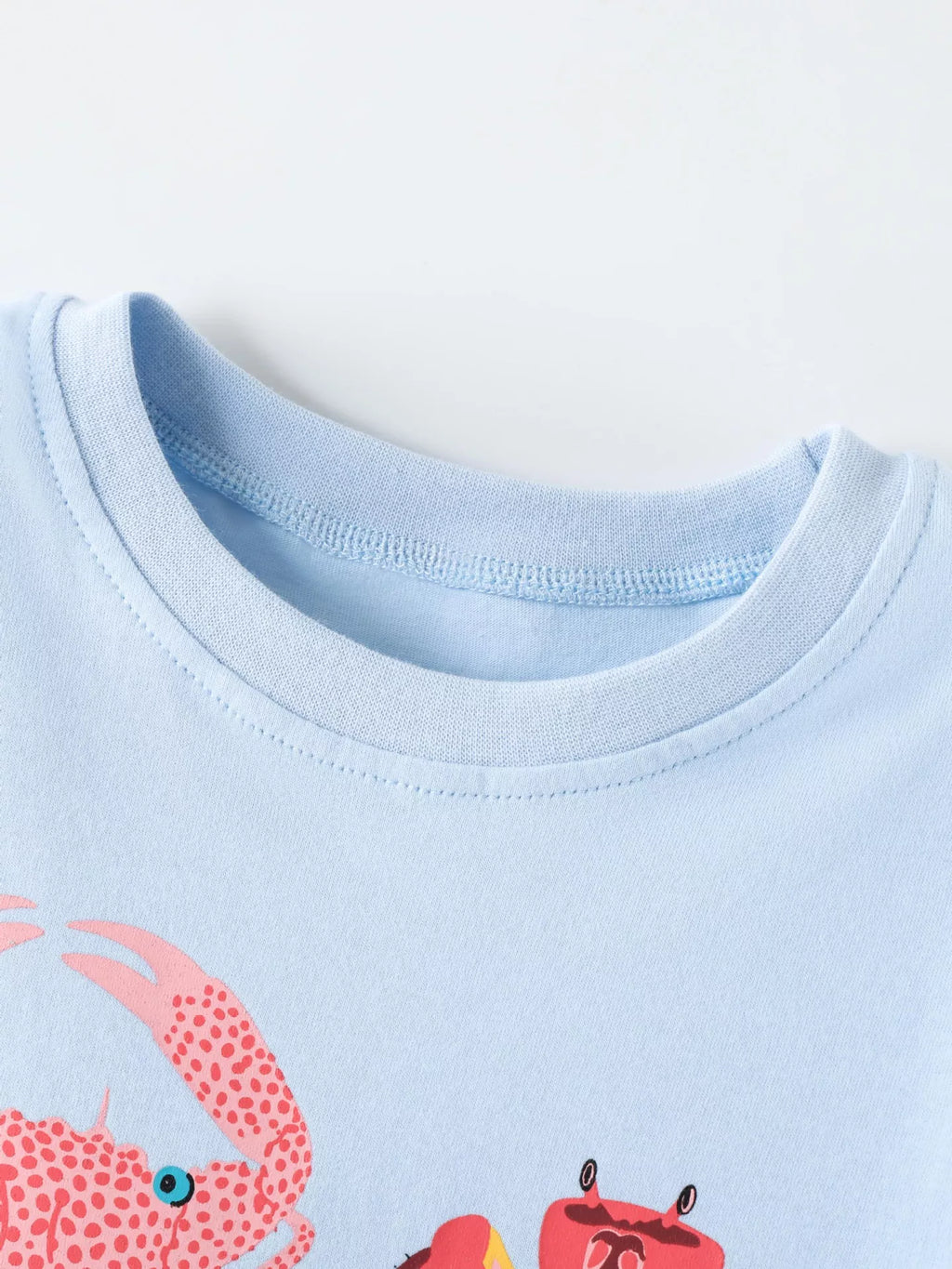 Children's Crab Round Neck T-Shirt