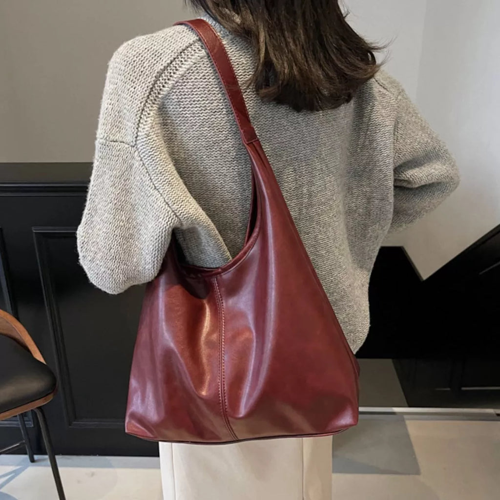 PU Leather Shoulder Bag