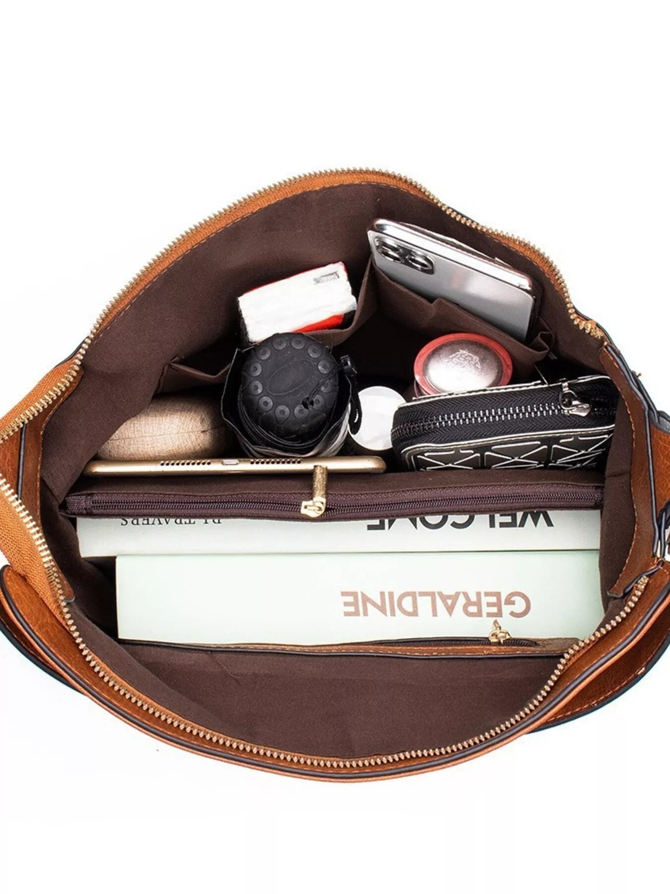 Classic PU Leather Tote Bag