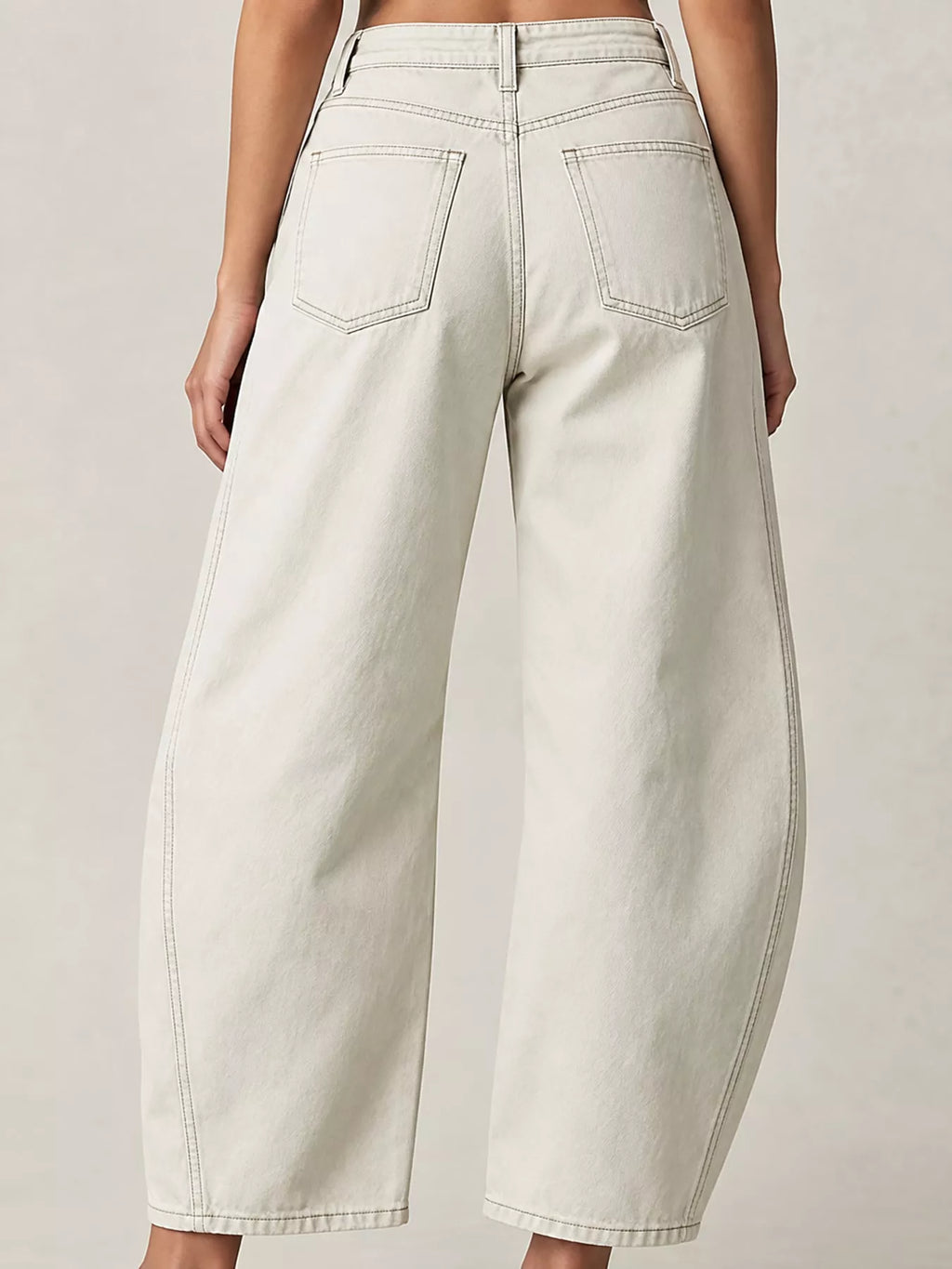Barrel-Leg Jeans