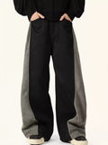 Men's Plus Size Contrast Relaxed Fit Pants