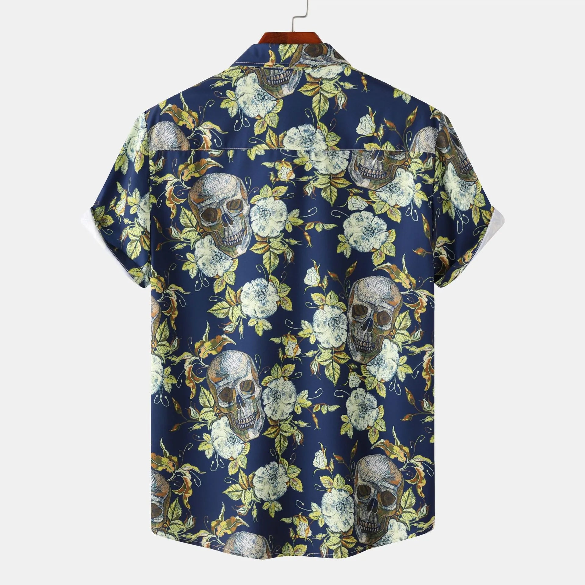 Printed Short Sleeve Casual Shirt