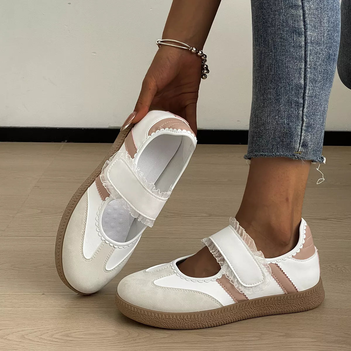 Round Toe Slip-Ons