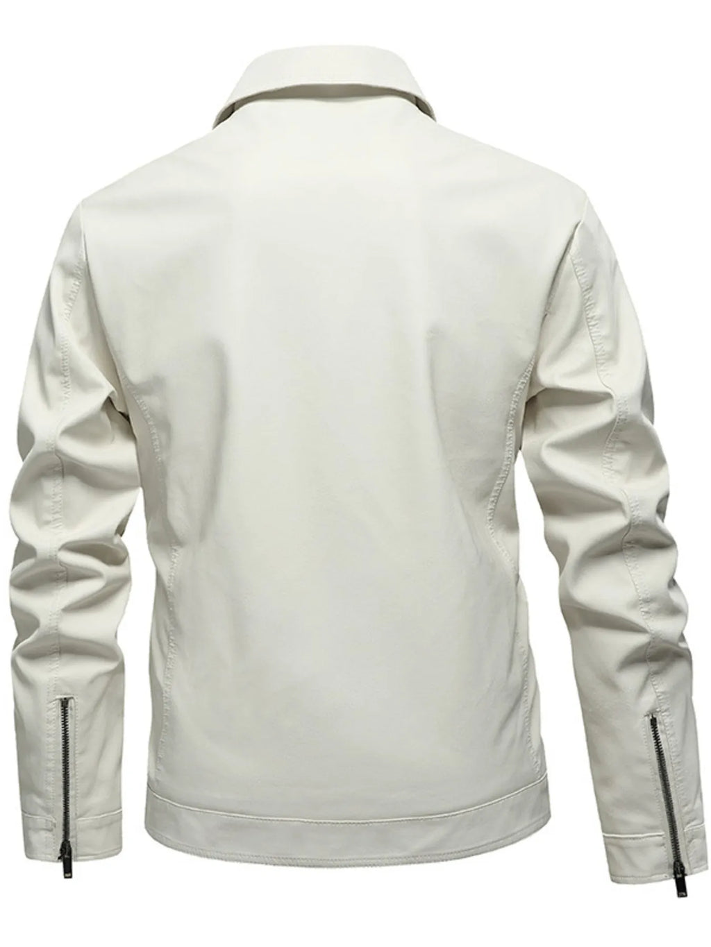 Men's Plus Size Zip Up Long Sleeve Jacket