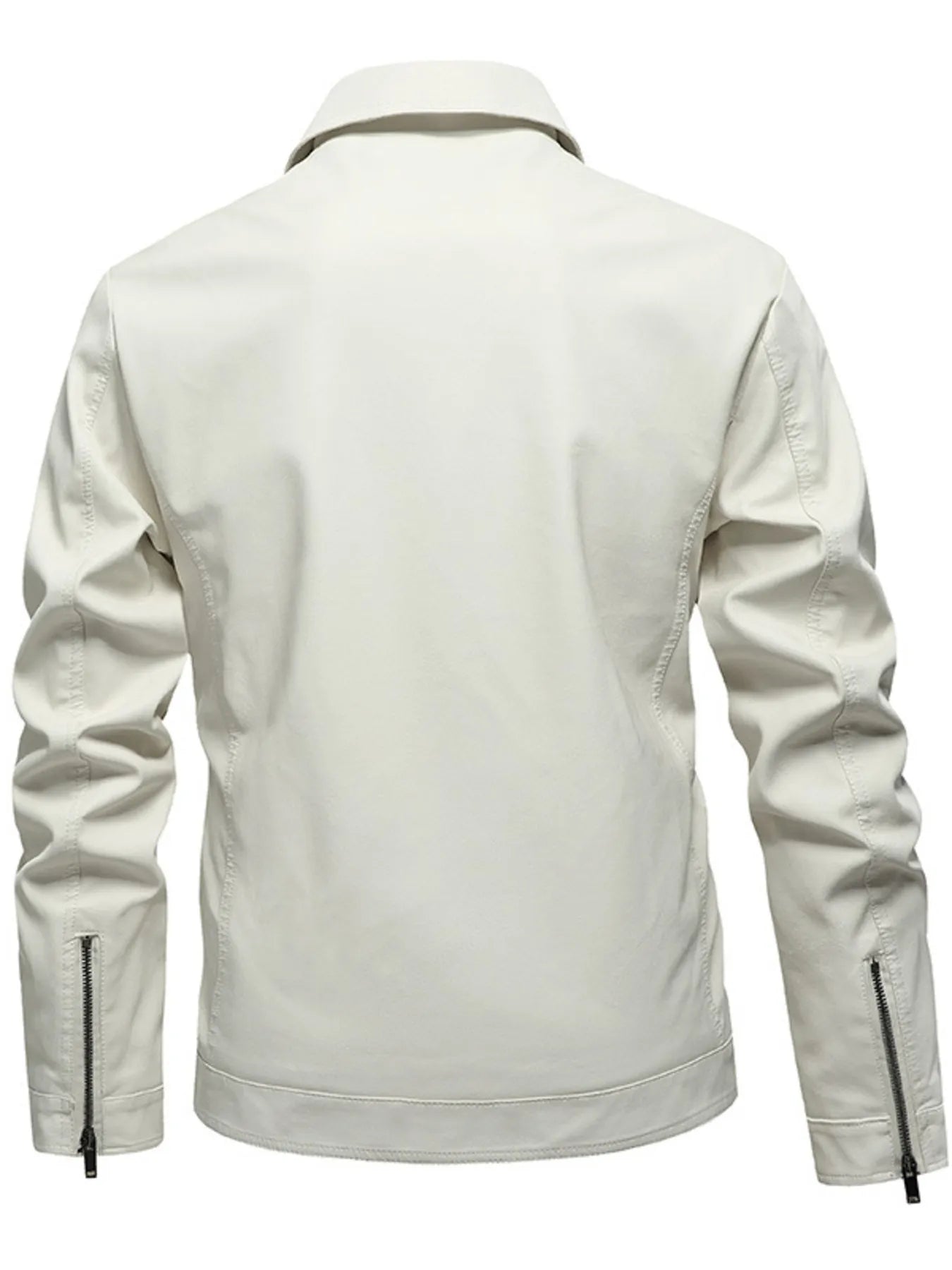 Men's Plus Size Zip Up Long Sleeve Jacket