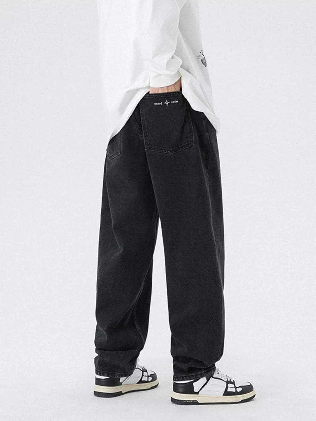 Men's Vintage Wash Relaxed Fit Jeans