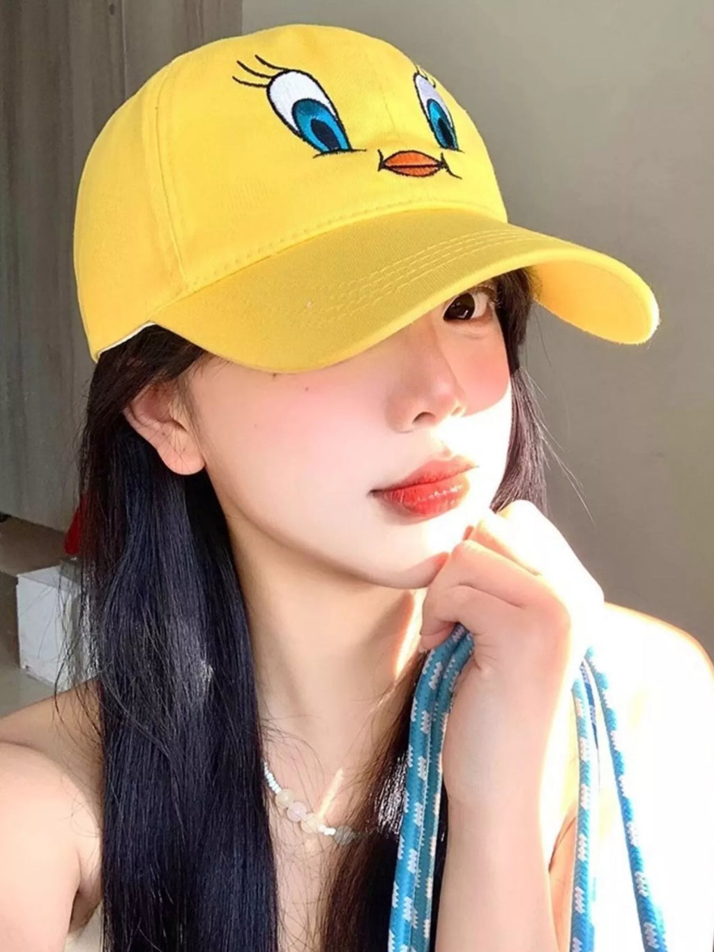 Duck Embroidered Baseball Cap
