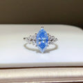 3 Carat 925 Sterling Silver Moissanite Ring